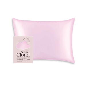 SILVER CLOUD PILLOW CASE PINK
