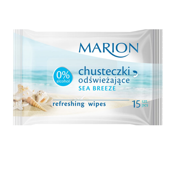 MARION 1061 SEA BREEZE REFRESHING WIPES X 15