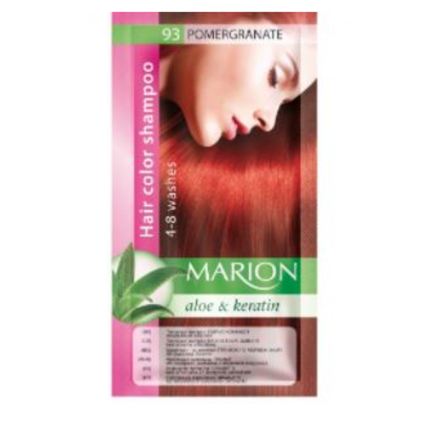 MARION 560 HAIR COLOUR SHAMPOO 93 POMEGRANTE 40ML