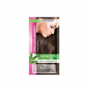 MARION 553 HAIR COLOUR SHAMPOO 53 COFFEE BROWN 40ML