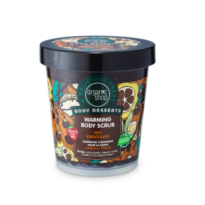 EUROBIO ORGANIC SHOP 2110E HOT CHOCOLATE WARMING BODY SCRUB 450ML