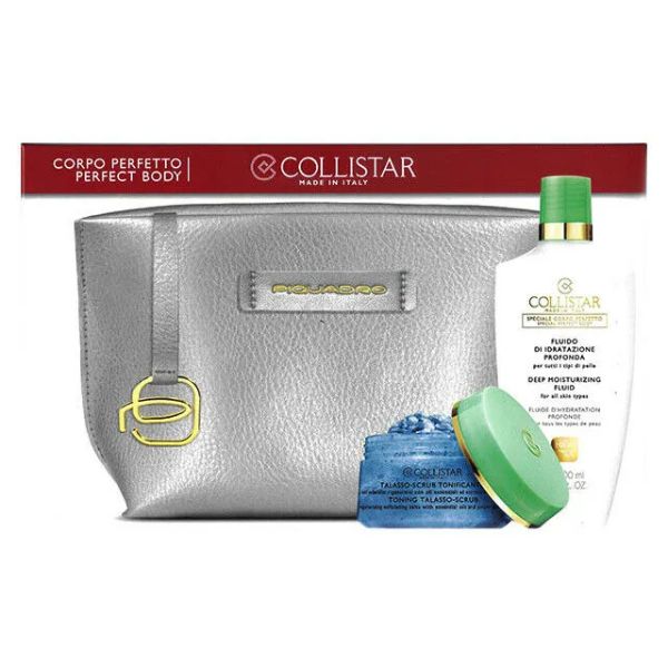 COLLISTAR DEEP MOISTURISING FLUID 400ML + TONING TALASSO SCRUB 150G