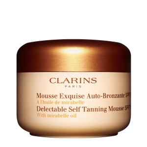 CLARINS DELECTABLE SELF TANNING MOUSSE SPF 15 125ML