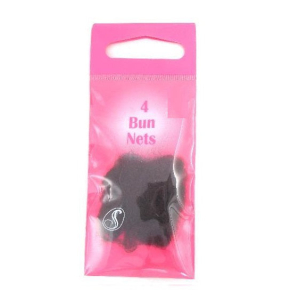 SERENADE 11031 4 BUN NETS DARK BROWN