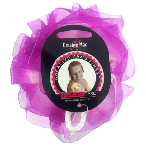 CREATIVE MAX 11676 ROSE SHOWER PUFF
