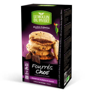 LE MOULIN DU PIVERT FILLED COOKIES HAZELNUT 175G