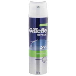 GILLETTE COOLWAVE SHAVING FOAM 250ML
