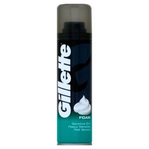 GILLETTE SENSITIVE SHAVING FOAM 300ML