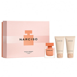 NARCISSO RODRIGUEZ AMBREE GIFT SET EAU DE PARFUM 50ML + BODY LOTION 50ML+ SHOWER GEL 50ML