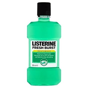 LISTERINE FRESH BURST MOUTHWASH 500ML