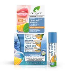 DR.ORGANIC DEAD SEA ORANGE LIP BALM