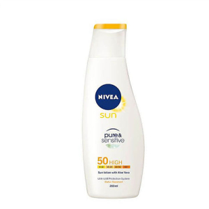 NIVEA PURE&SENSITIVE LOTION 50+ 200ML