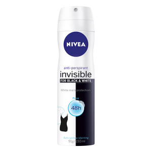 NIVEA DEODORANT SPRAY BLACK WHITE PURE 150ML