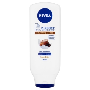 NIVEA IN SHOWER PAMPERING COCOA BODY MOISTURISER 250ML