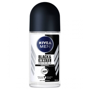 NIVEA MEN BLACK & WHITE INVISIBLE ROLL ON 50ML