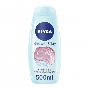 NIVEA SHOWER CLAY HIBISCUS & WHITE SAGE 500ML SPECIAL OFFER