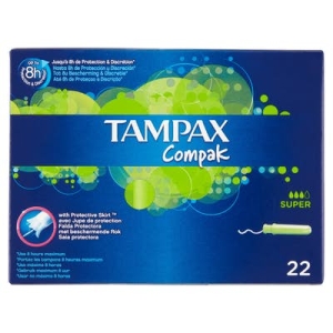 TAMPAX COMPAK SUPER X 22