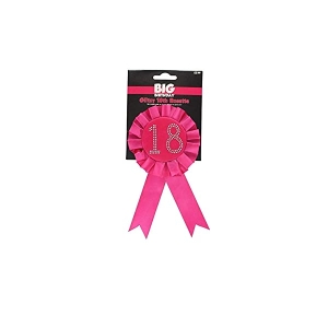 ALANDRA BADGE-18-B-BIRTH GLITZY 18TH ROSETTE