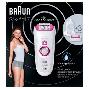 BRAUN SILK EPIL 3 PINK EPILATE & TRIM