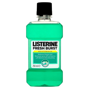 LISTERINE FRESH BURST MOUTHWASH 250ML