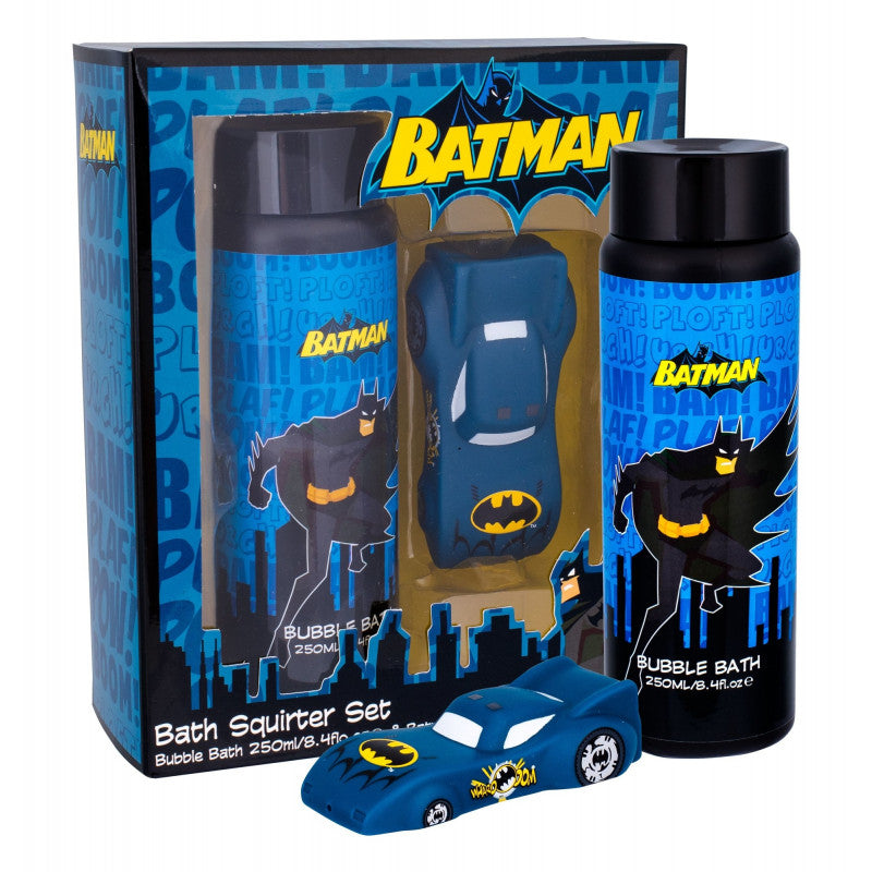 BATMAN BAT3906C BATH SQUITER SET BUBBLE BATH 250ML + BATMOBILE SQUIRTER
