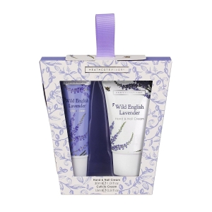 HEATHCOTE & IVORY FG4547 LAVENDER SMALL HAND & NAIL CREAM SET