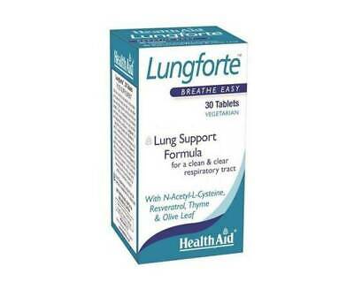 HEALTH AID LUNGFORTE X30 TABLETS