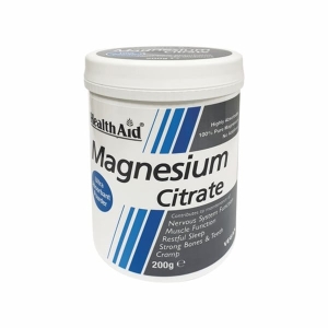 HEALTH AID MAGNESIUM CITRATE POWDER 200G