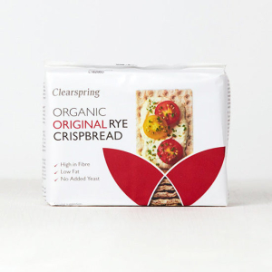 CLEARSPRING ORGANIC ORIGINAL RYE CRISPBREAD 200G
