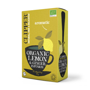CLIPPER TEA LEMON GINGER TEA 20 TEABAGS