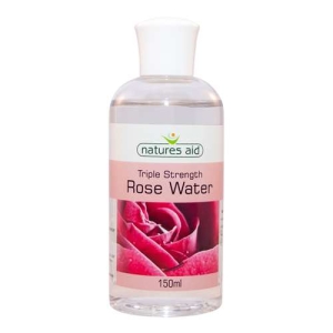 NATURES AID TRIPLE STRENGTH ROSE WATER 15OML