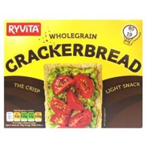 RYVITA CRACKERBREAD WGRAIN 125G