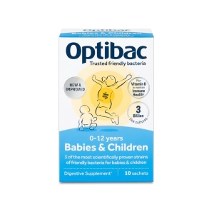 OPTIBAC PROBIOTICS FOR BABIES & CHILDREN X10 SACHETS