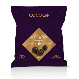 COCOA+ PROTEIN CHOCOLATE TRUFFLES 50G