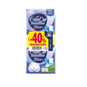 EVERYDAY SENSITIVE SUPER 40% MEGA PACK