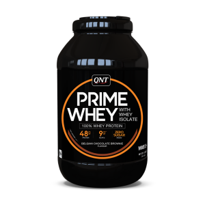 QNT PRIME WHEY WITH WHEY ISOLATE BELGIAN CHOCOLATE BROWNIE 2KGS