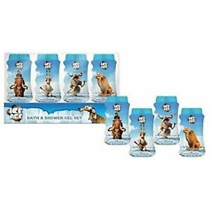ICE AGE ICE3204 BATH & SHOWER GEL SET X4