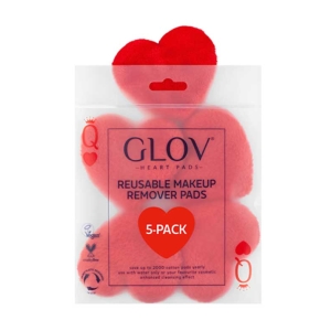 GLOV REUSABLE HEART MAKE UP PADS