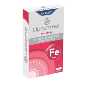 QUEST LIPOSOMAL IRON 15MG X30 CAPS