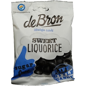 DEBRON SUGAR FREE SWEET LIQUORICE 100G