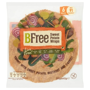 BFREE SWEET POTATO WRAPS X 6