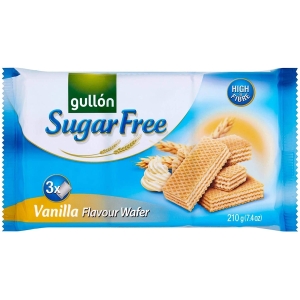 GULLON SUGAR FREE VANILLA FLAVOUR WAFER 180G