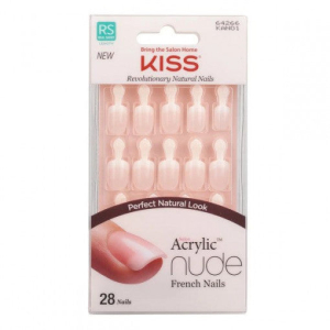 KISS ACRYLIC NUDE FALSE NAILS