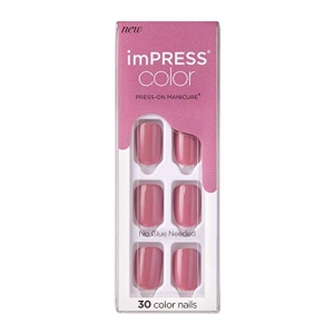 IMPRESS COLOR PRESS ON FALSE NAILS PETAL PINK