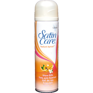 SATIN CARE RADIANT APRICOT SHAVE GEL
