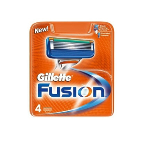 GILLETTE FUSION CARTRIDGES X4