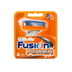 GILLETTE FUSION POWER CARTRIDGES X4