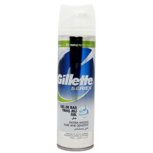 GILLETTE MACH 3 SHAVING GEL PURE & SENSITIVE 200ML