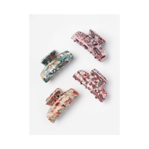 MOLLY & ROSE 7798 PAISLEY PRINT JAW CLIP