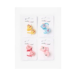 MOLLY & ROSE 7824 ANIMAL MOTIF ELASTICS X 2